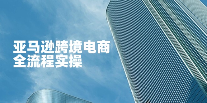 亚马逊跨境电商全流程实操，教你从零开始，掌握店铺运营与广告技巧-艾客创业网