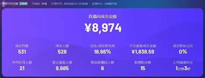 图片[2]-靠不露脸读稿子直播，日入5000+，普通人直播带货的新风口，抖音破价直…