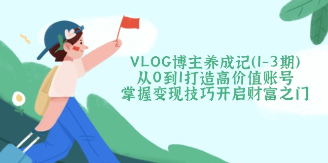 VLOG博主养成记(1-3期-艾客创业网