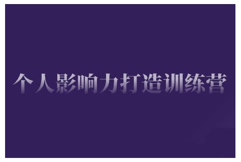 个人影响力打造训练营，掌握公域引流、私域运营、产品定位等核心技能，实现从0到1的个人IP蜕变-艾客创业网