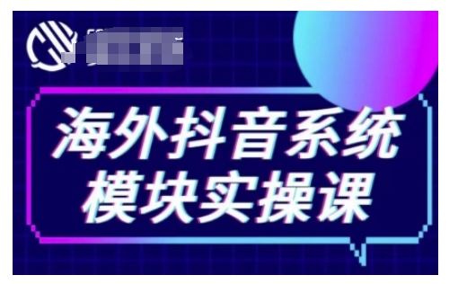 海外抖音Tiktok系统模块实操课，TK短视频带货，TK直播带货，TK小店端实操等-艾客创业网