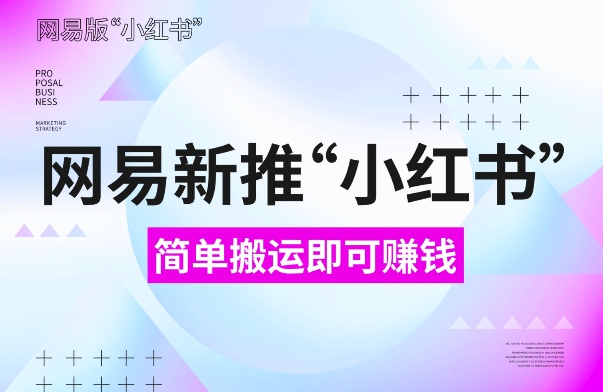 网易官方新推“小红书”，搬运即有收益，新手小白千万别错过(附详细教程)【揭秘】-艾客创业网