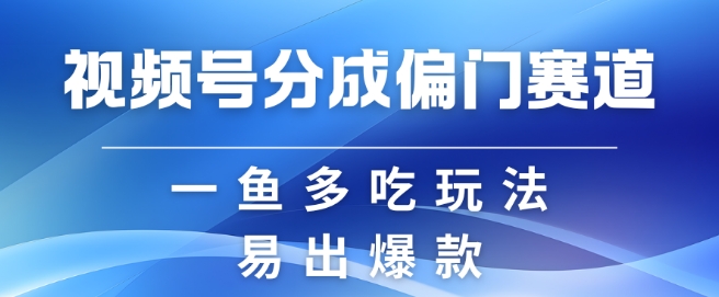 视频号创作者分成计划偏门类目，容易爆流，实拍内容简单易做【揭秘】-艾客创业网