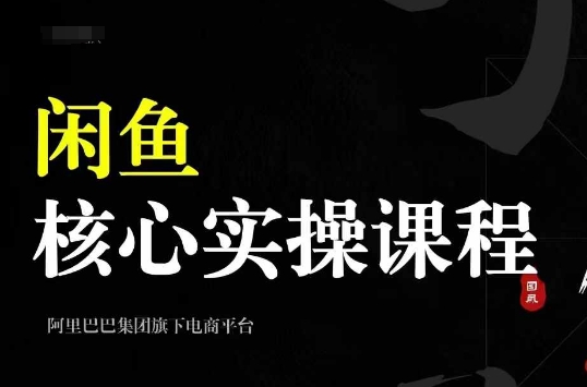2024闲鱼核心实操课程，从养号、选品、发布、销售，教你做一个出单的闲鱼号-艾客创业网