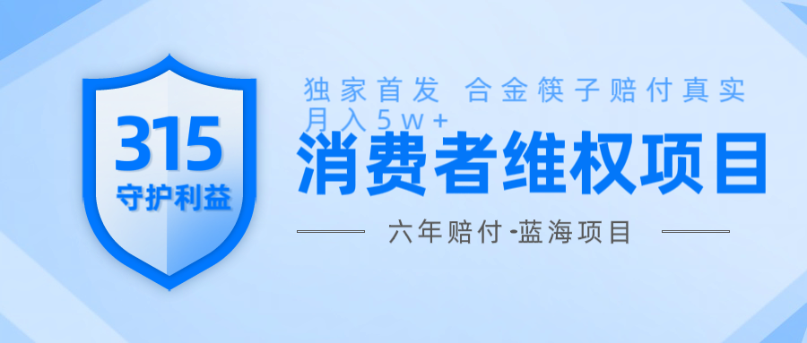 维Q赔付合金筷子玩法小白也能月入5w+风口项目实操-艾客创业网